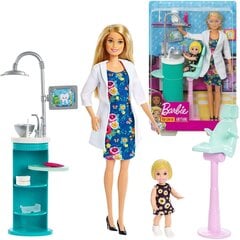 Komplekt nukk Barbie Mattel hambaarst hind ja info | Tüdrukute mänguasjad | kaup24.ee