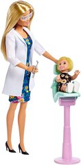 Komplekt nukk Barbie Mattel hambaarst hind ja info | Tüdrukute mänguasjad | kaup24.ee