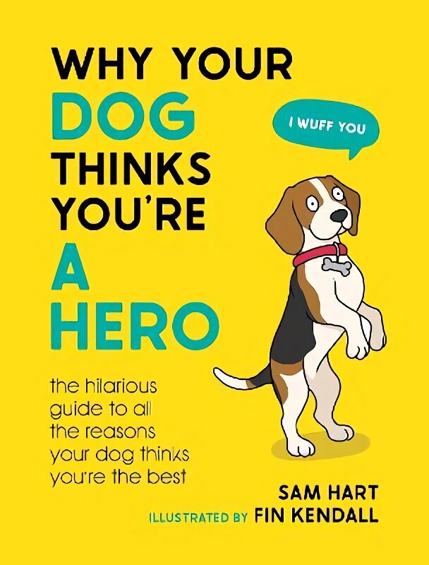 Why Your Dog Thinks You're a Hero: The Hilarious Guide to All the Reasons Your Dog Thinks You're the Best hind ja info | Tervislik eluviis ja toitumine | kaup24.ee