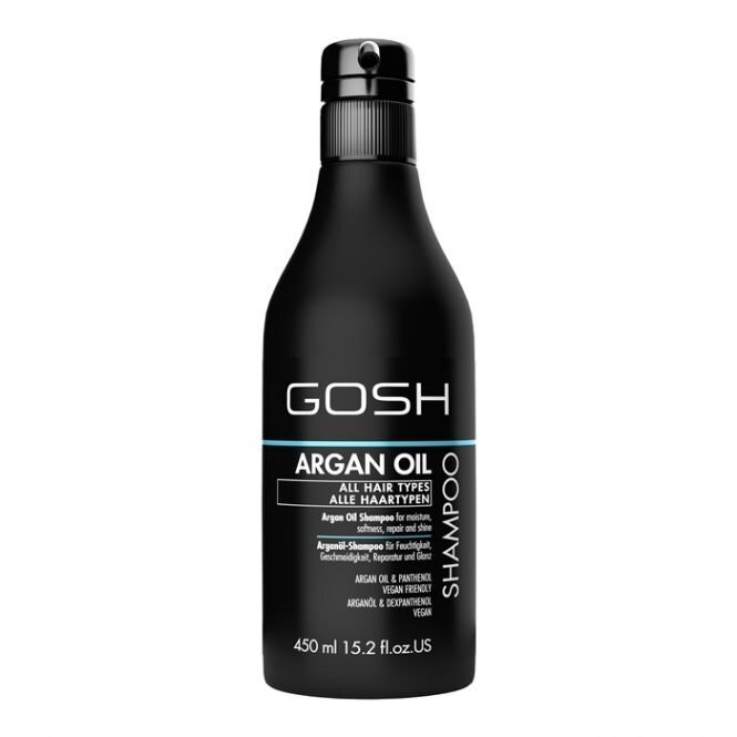 Šampoon Gosh Argan Oil 450 ml hind ja info | Šampoonid | kaup24.ee