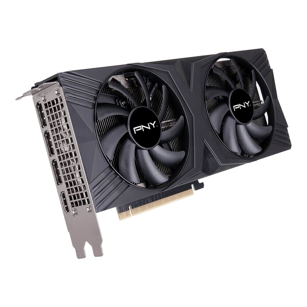 PNY GeForce RTX 4060 Ti OC Verto Dual Fan (VCG4060T16DFXPB1-E) цена и информация | Videokaardid (GPU) | kaup24.ee