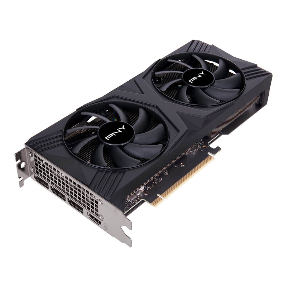 PNY GeForce RTX 4060 Ti OC Verto Dual Fan (VCG4060T16DFXPB1-E) цена и информация | Videokaardid (GPU) | kaup24.ee