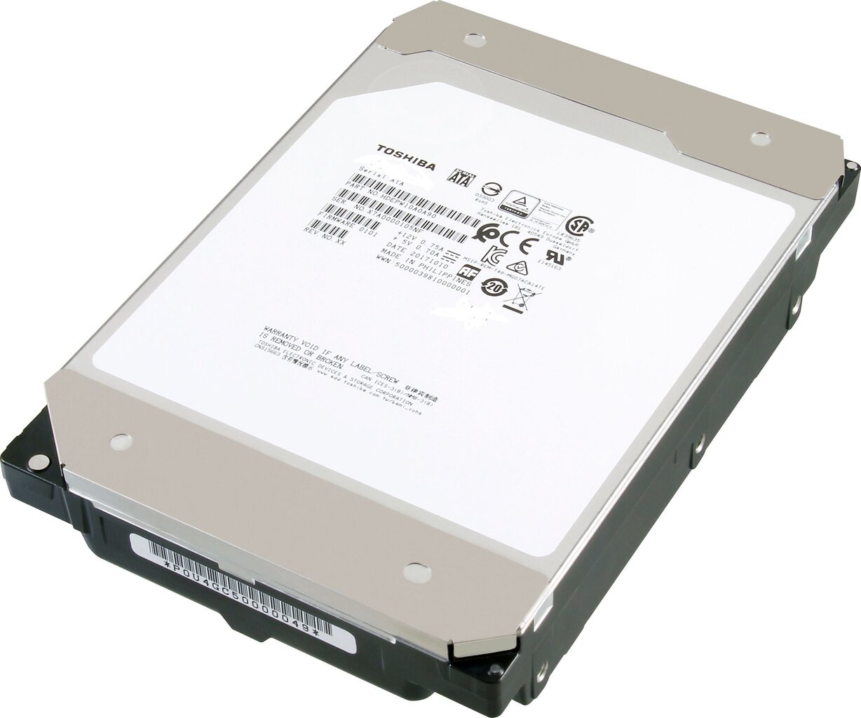 Toshiba HDEPM10GEA51F hind ja info | Sisemised kõvakettad (HDD, SSD, Hybrid) | kaup24.ee