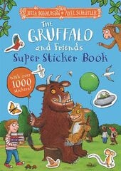 Gruffalo and Friends Super Sticker Book цена и информация | Книги для малышей | kaup24.ee