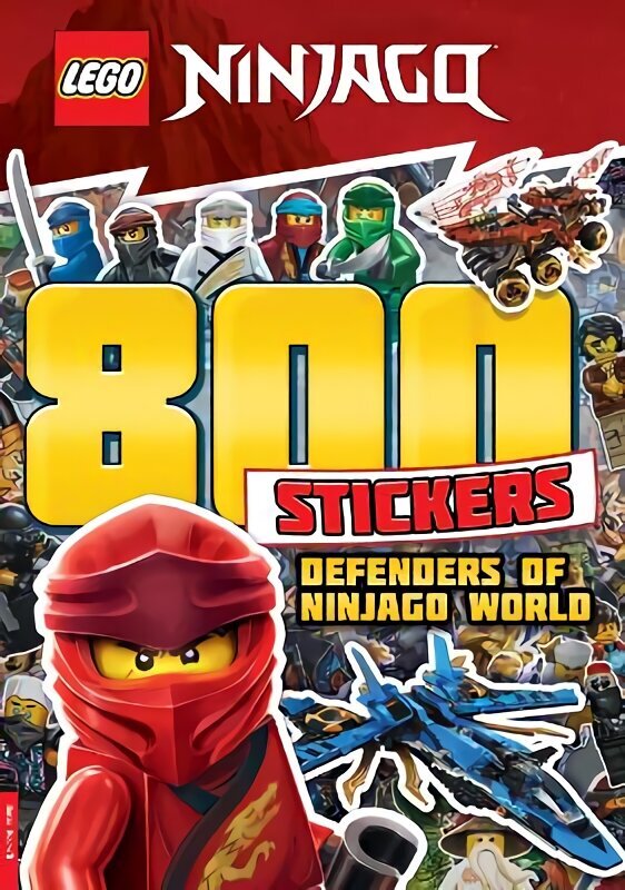 LEGO (R) NINJAGO (R): 800 Stickers: Defenders of Ninjago World hind ja info | Väikelaste raamatud | kaup24.ee