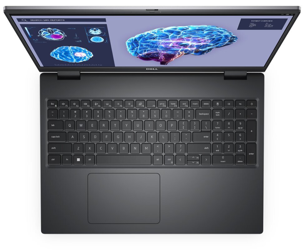 Dell Mobile Precision 16 7680, i7-13850HX, 16GB, 512SSD, Win11P, EST цена и информация | Sülearvutid | kaup24.ee