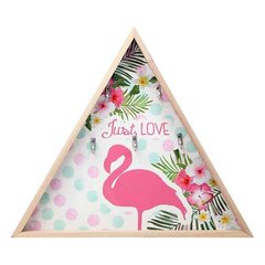 Nagi Flamingo Roosa (34,5 x 4 x 34,5 cm) 114868 hind ja info | Riidestanged ja nagid | kaup24.ee