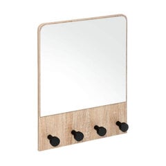 Настенное зеркало 5five, рекламный материал на дверь, натуральный (50 x 37 x 6 cм) цена и информация | Подвесные зеркала | kaup24.ee