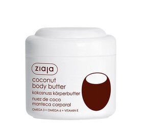 Ziaja Coconut твердое масло для тела 200 мл цена и информация | Кремы, лосьоны для тела | kaup24.ee