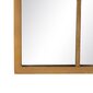 Seinapeegel 65 x 2,5 x 110 cm Kuldne Aken hind ja info | Peeglid | kaup24.ee