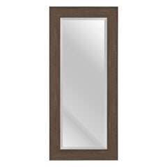 Настенное зеркало 56 x 2 x 126 cm Деревянный Коричневый цена и информация | Подвесные зеркала | kaup24.ee