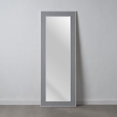 Зеркало 56 x 2 x 156 cm Серый Деревянный Белый цена и информация | Зеркала | kaup24.ee