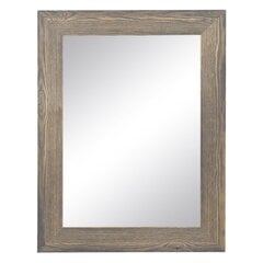 Настенное зеркало 66 x 2 x 86 cm Серый цена и информация | Зеркала | kaup24.ee
