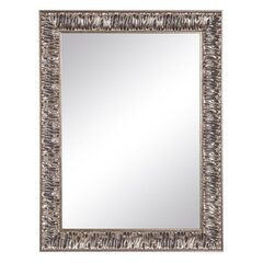 Настенное зеркало 64 x 3 x 84 cm Серебряный DMF цена и информация | Подвесные зеркала | kaup24.ee