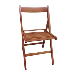 Складной стул Бежевый древесина бука (79 x 42,5 x 47,5 cm) цена и информация | Садовые стулья, кресла, пуфы | kaup24.ee