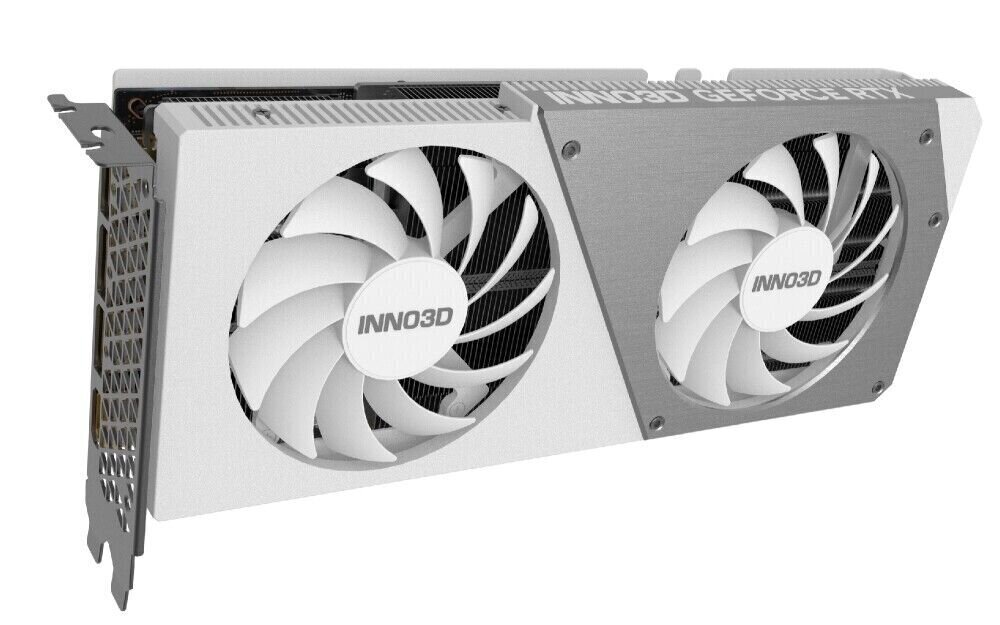 Inno3D GeForce RTX 4070 Twin X2 OC White (N40702-126XX-185252W) hind ja info | Videokaardid (GPU) | kaup24.ee