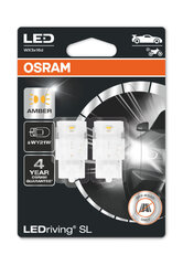 Osram ledlambid 12V LED WY21W Amber 1,4W WX3X16D, 2 tk цена и информация | Автомобильные лампочки | kaup24.ee