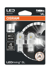 Osram ledlambid 12V LED W16W 6000K 2W W2.1X9.5D hind ja info | Autopirnid | kaup24.ee