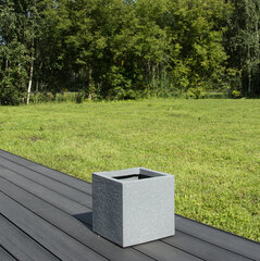 Lillepott Granite Cube S цена и информация | Вазоны | kaup24.ee