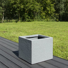 Lillepott Granite Cube XL hind ja info | Dekoratiivsed lillepotid | kaup24.ee