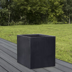 Lillepott Black Cube L цена и информация | Вазоны | kaup24.ee