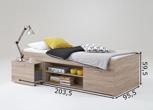 Voodi Carlo 90x200 cm цена и информация | Детские кровати | kaup24.ee