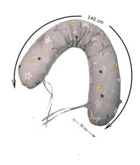 Padi rasedatele "Banaan" [7207 grey] hind ja info | Imetamispadjad | kaup24.ee