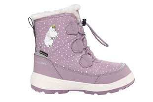 Зимние ботинки Viking Toasty Warm GTX Zip Moomin, пыльно-розовые цена и информация | Детские зимние сапожки | kaup24.ee