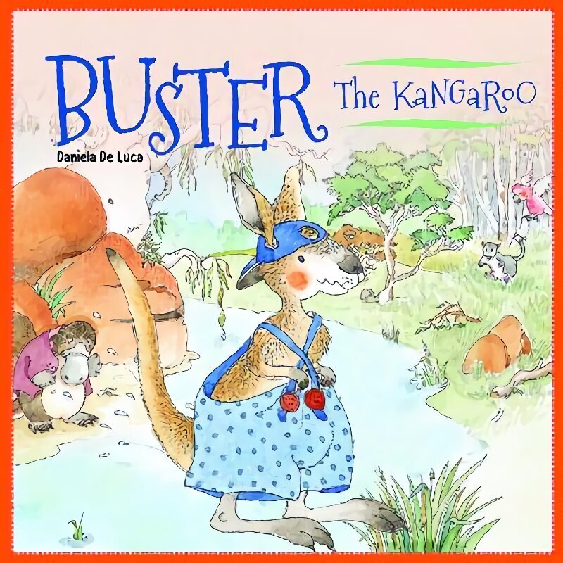 Buster the Kangaroo цена и информация | Väikelaste raamatud | kaup24.ee