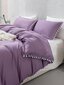 Pom Pom Decor voodipesukomplekt (200x230 cm), 3 osa, violetne hind ja info | Voodipesukomplektid | kaup24.ee