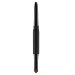 Kulmupliiats ja täitepuuder Gosh 2in1 0.5 g, 003 Dark Brown цена и информация | Карандаши, краска для бровей | kaup24.ee