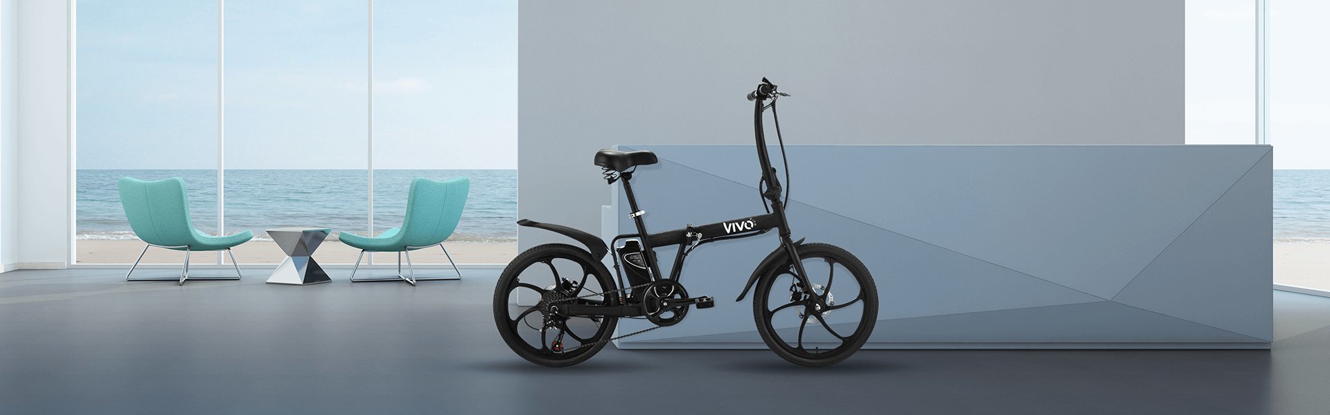 Kokkupandav elektriline linnaratas Vivo Fold Bike VF20 hind ja info | Elektrirattad | kaup24.ee