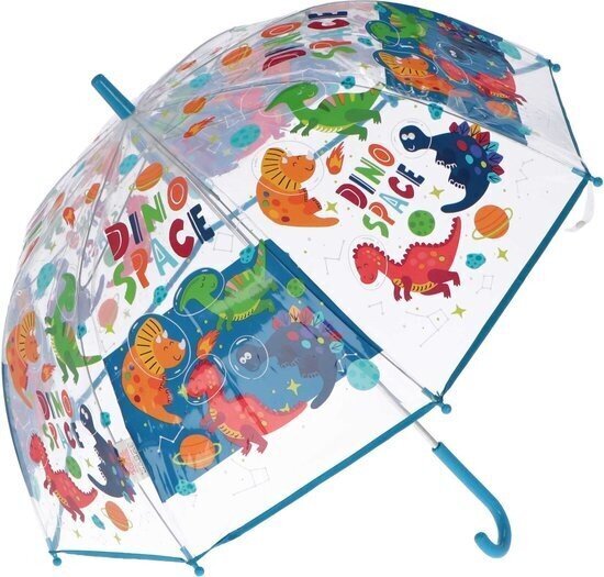 Laste vihmavariDino Space, läbipaistev цена и информация | Laste aksessuaarid | kaup24.ee