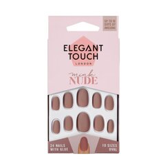 Kunstküüned Elegant Touch, Mink Nude цена и информация | Средства для маникюра и педикюра | kaup24.ee