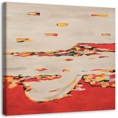 Seinapilt Abstraktne kompositsioon цена и информация | Картины, живопись | kaup24.ee