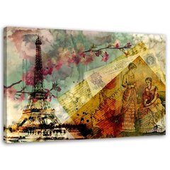 Seinapilt Postkaart Pariisist hind ja info | Seinapildid | kaup24.ee