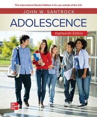 Adolescence ISE, 18th edition hind ja info | Ühiskonnateemalised raamatud | kaup24.ee