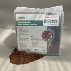 Tükeldatud kookoskiud BioProffa, muld/turbaasendaja kasvusubstraat, ca 5kg tihendatud plokk (ca 70L) hind ja info | Muld, turvas, kompost | kaup24.ee