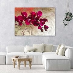 Seinapilt Punased orhideed hind ja info | Seinapildid | kaup24.ee