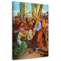 Seinapilt Jeesuse Ristitee ja Püha Veronika Viin hind ja info | Seinapildid | kaup24.ee