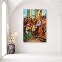 Seinapilt Jeesuse Ristitee ja Püha Veronika Viin hind ja info | Seinapildid | kaup24.ee
