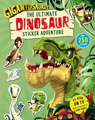 Gigantosaurus - The Ultimate Dinosaur Sticker Adventure: Packed with 200 stickers! цена и информация | Книги для малышей | kaup24.ee