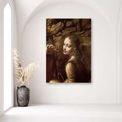 Seinapilt Madonna grotis - Da Vinci, Seinapilt hind ja info | Seinapildid | kaup24.ee