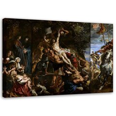 Seinapilt Risti ülendamine - P. P. Rubens цена и информация | Картины, живопись | kaup24.ee