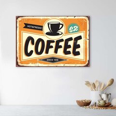 Seinapilt Sign kohviga hind ja info | Seinapildid | kaup24.ee