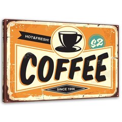 Seinapilt Sign kohviga цена и информация | Картины, живопись | kaup24.ee