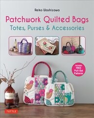 Patchwork Quilted Bags: Totes, Purses and Accessories цена и информация | Книги о питании и здоровом образе жизни | kaup24.ee