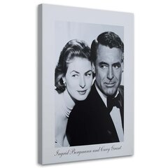 Seinapilt Ingrid Bergman ja Cary Grant hind ja info | Seinapildid | kaup24.ee