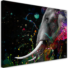 Seinapildid, Aafrika elevant Abstraktsioon hind ja info | Seinapildid | kaup24.ee