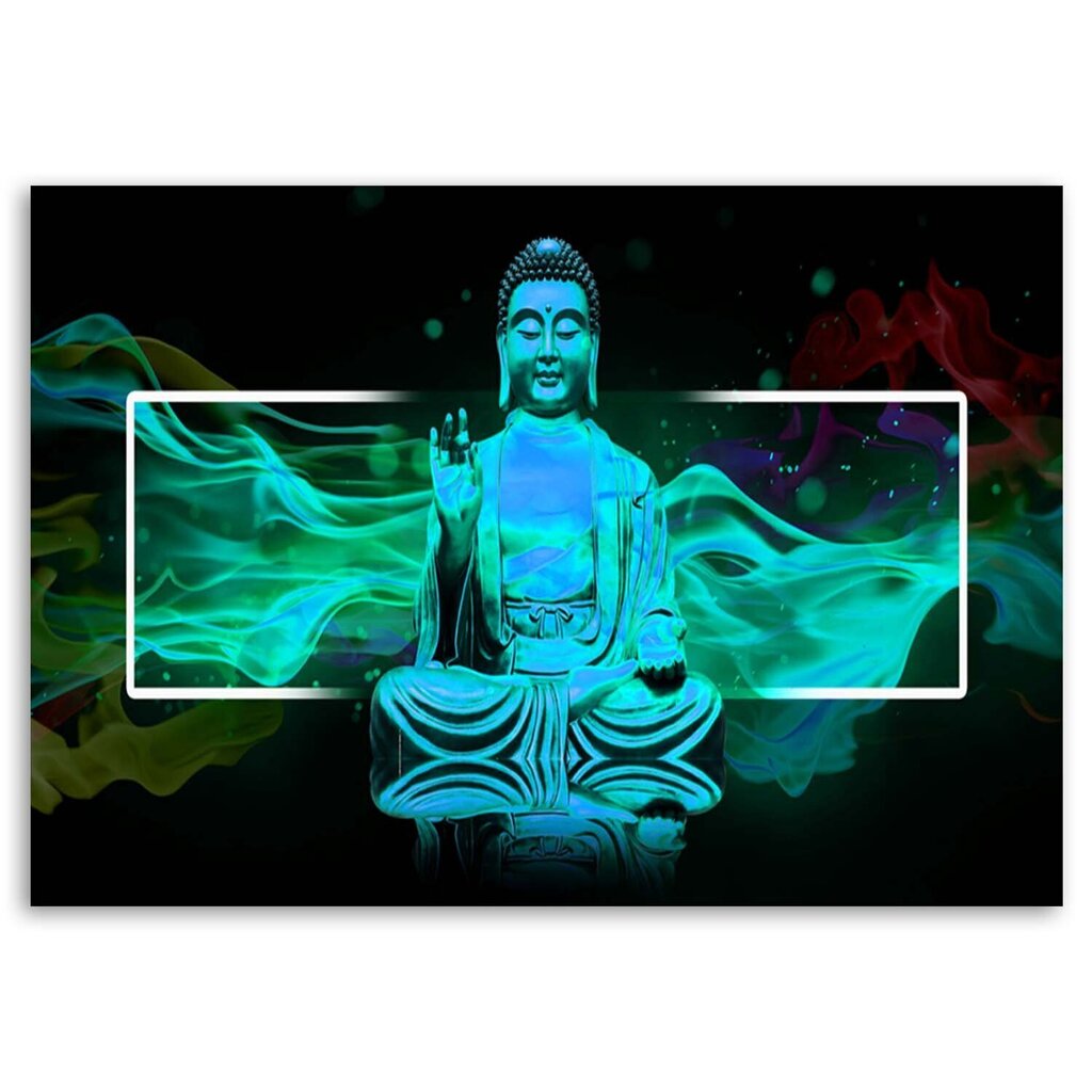 Seinapilt Mediteeriv Buddha цена и информация | Seinapildid | kaup24.ee